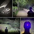 thumbnail image 4 of COB LED Headlamp, USB Rechargeable Waterproof Headlight 2000 Lumens, with Red Light, Work Light for Helmet, Car Maintenance and Construction, 7-14 Hours Runtime [Energy Class A], 4 of 5
