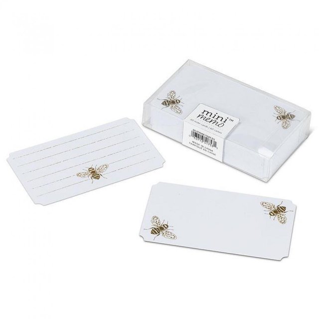 Ensemble de 4 Ensembles de 50 Mini Papiers à Notes Abeille