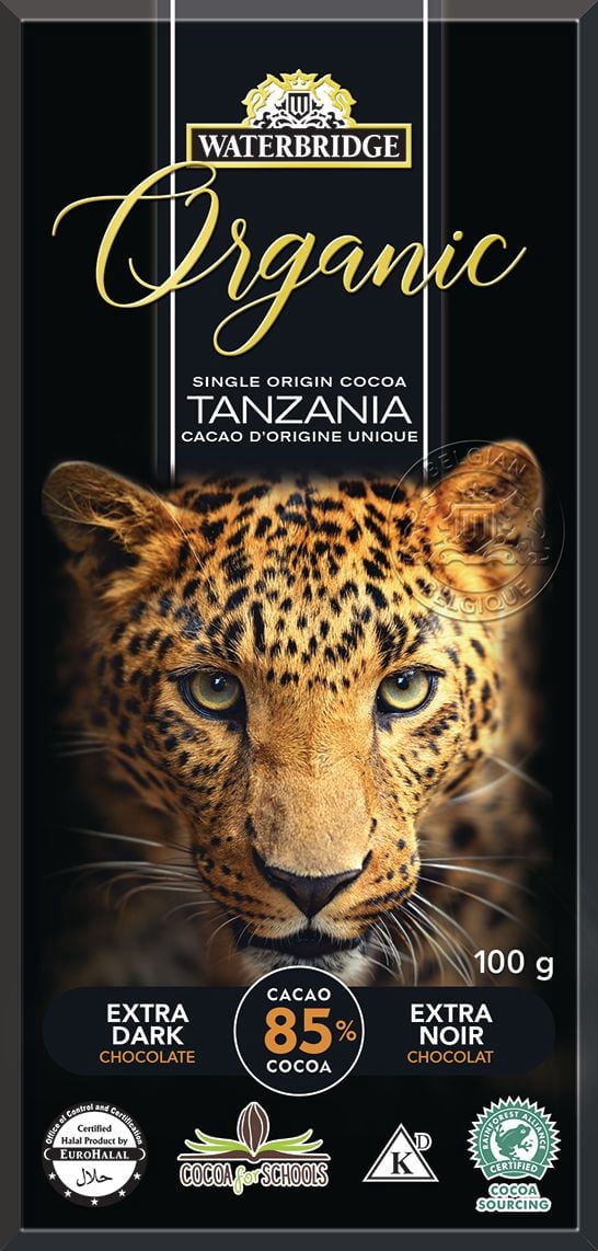Waterbridge Organic Single Origin Extra Dark Chocolate