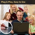 thumbnail image 4 of 1080P HD Webcam with Microphone, Streaming Computer Web Camera for Laptop/Desktop/Mac/TV, USB PC Cam for Video Calling, Conferencing, Gaming, 4 of 6