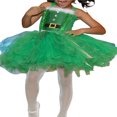 thumbnail image 1 of Sleeveless Bow Tulle Patchwork Slip Dress for Christmas Girls, 1 of 4
