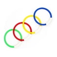 thumbnail image 4 of 8pcs Diving Ring Underwater Swimming Grab Toy Ring Diving Training Accessory for Kid Child Boy Girl (Random Color), 4 of 5