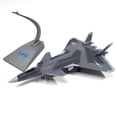 thumbnail image 4 of Maquette d'Avion de Chasse J-20 à l'Échelle 1:72, Camouflage, Modèle d'Avion de Chasse en Alliage pour Enfants, Jouets, 4 of 9