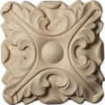 thumbnail image 2 of Ekena Millwork ROS03X03ACMA 3.5 in. W x 3.5 in. H x .62 in. P Acanthus Rosette- Maple- Architectural Accent, 2 of 3