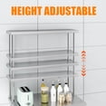 thumbnail image 2 of Yiwa Commercial Stainless Steel Overshelf, 2 Tier Adjustable Shelf for Work Table, 360 lb Capacity for Kitchen, Garage, 2 of 6