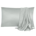 thumbnail image 1 of Unique Bargains Luxury Satin Pillowcase Cool Silk Pillow Case Cover, 1 of 8
