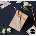 thumbnail image 4 of Inkdotpot Rose Gold Foil Paper Hang Tags Happy Retirement Favor Tags 50 Pieces, 4 of 6