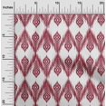 thumbnail image 1 of oneOone Organic Cotton Voile Fabric Chevron Ikat Print Sewing Fabric BTY 42 Inch Wide, 1 of 4