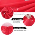 thumbnail image 4 of Unique Bargains Dining Chair Cover Stretch Chair Cover Slipcover Bar Stool Seat Cover, 4 of 10