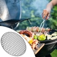 thumbnail image 3 of Stainless Steel Round Grill Net BBQ Mat Carbon Furnace Steam Nets Barbecue Rack, 3 of 5