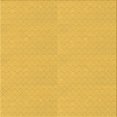 thumbnail image 1 of Ahgly Company Machine Washable Indoor Square Transitional Yellow Area Rugs, 7' Square, 1 of 7