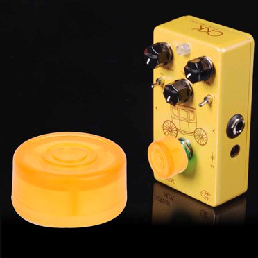 Effect Pedal Nail,4Pcs Plastic Electric Guitar Plastic Effect Pedal Nail Effect Pedal Foot Nail Knob Highly Recommended