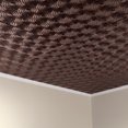 thumbnail image 2 of Fasade 2ft x 2ft Glue Up Ceiling Panel Oil Rubbed Bronze 5 Pack, 2 of 5