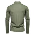 thumbnail image 3 of Weiqiqre Men's Shirts Long Sleeve Sun Shirts UPF 50+ Quarter Zip Pullover Quick Dry Rash Guard, 3 of 3