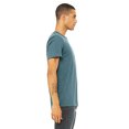 thumbnail image 3 of BELLA+CANVAS T-Shirt Jersey CVC pour Homme, 2TG, Sarcelle Foncé Chiné, 3 of 3