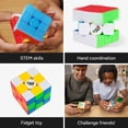 thumbnail image 4 of Rubik’s Cube, 3x3 Magnetic Speed Cube For Super Fast Solves, Problem-Solving Challenging Brain Teaser Fidget Toy for Adults & Kids Ages 8+, 4 of 6