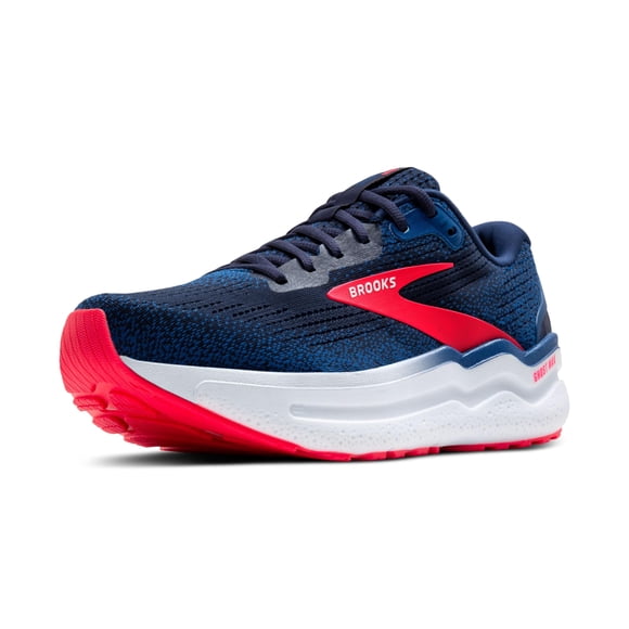 Brooks Chaussure de Course et de Marche Neutre Ghost Max 2 pour Femmes - Caban/bleu Véritable/diva Rose - 6 Moyen
