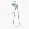 thumbnail image 3 of Dinosaur Training Chopsticks for Kids | Learn to Use Chopsticks with Fun Dinosaur Design | Non-Slip Tips & Adjustable Finger Loops for Children & Beginners, 3 of 3