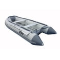 thumbnail image 1 of BOATIFY 10.8 ft Inflatable Boat Raft Fishing Dinghy Pontoon Boat Kayak with Aluminum Floor-Grey, 1 of 3