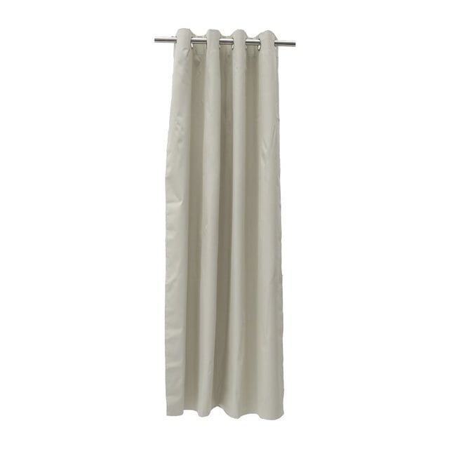 MesaSe Rideaux d'Extérieur de Couleur Neutre, Idéals pour patios et gazebos. Ces Panneaux de Rideaux Imperméables Offrent une protection UV, un Blocage de la Lumière du Soleil, une Isolation Thermique et une Réduction du Bruit. Conçus avec des Oeillets en Acier Inoxydable pour une Suspension Facile et un Style Haut de Gamme. Convenant comme Draperies Occultantes, Écrans d'Intimité Ou Séparateurs d'Espace pour une Utilisation Extérieure Ou Intérieure.