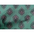 thumbnail image 4 of oneOone Cotton Cambric Fabric Leaves Block Printed Fabric 1 Yard 56 Inch Wide, 4 of 4
