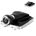thumbnail image 2 of Qiaoxi Car Gear Shift Knob Lever Stick With Gaiter Boot Dust Cover Compatible For B6 B7 Automobile Manual Transmission Gear Shifting Knobs Interior Accessories, 2 of 8