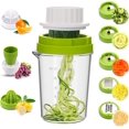 thumbnail image 1 of Spiral Vegetable Slicer for Spaghetti Zucchini Carrots Onions, 1 of 1