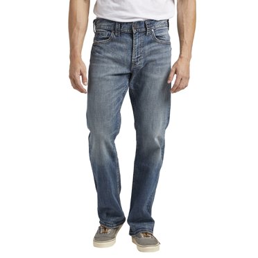 Silver Jeans Co. Men's Gordie Loose Fit Straight Leg Jeans