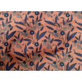 thumbnail image 4 of oneOone Cotton Poplin Fabric Leaves & Floral Block Print Fabric BTY 42 Inch Wide, 4 of 4