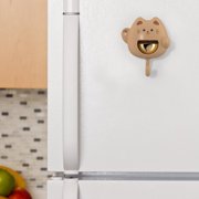RXIRUCGD New Cute Magnetic Doorbell Brass With Hook Wind Chime Pendant Decorative Entrance Door Bell Home Decor