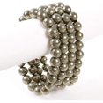 thumbnail image 3 of Angelstones Bracelet Extensible Unisexe en Perles Rondes 8 mm en Pyrite Naturelle, 3 of 3