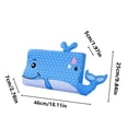 thumbnail image 3 of Yhmxh Pillow Covers Throw Pillow Covers Pillow Protector Summer Breathable Children's Ice Silk Cool Pillow Kindergarten Nap Neck Protection Pillow Summer Student Pillow Student Pillows, 3 of 4