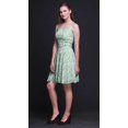 thumbnail image 4 of Bimba Robe de Cocktail Florale pour Femme, Smockée, au-Dessus du Genou, Fluide, d'Été, Robe Soleil - XX-Grand, 4 of 5