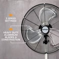 thumbnail image 3 of Hurricane Pro Series Ventilateur sur Pied Oscillant à Grande Vitesse de 20”, Lot de 2, 3 of 10