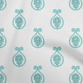 thumbnail image 1 of oneOone Georgette Viscose Teal Green Fabric Block Craft Projects Decor Fabric Printed By The Yard 42 Inch Wide, 1 of 5