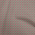 thumbnail image 1 of oneOone Georgette Viscose Dusty Teal Green Fabric Retro Map Craft Projects Decor Fabric Printed By The Yard 42 Inch Wide, 1 of 5