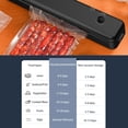 thumbnail image 5 of EGNMCR Scelleuse sous Vide, Machine de Mise sous Vide pour Aliments, Scelleuse sous Vide Automatique pour la Conservation des Aliments, Système d'Emballage à Scellement de Grande Puissance, pour Aliments Cuits, Cuisson et Scelleuse sous Vide pour Aliments, 5 of 5