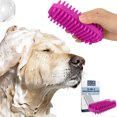 thumbnail image 4 of Brosse de Shampoing en Caoutchouc pour Animaux, Convient aux Chiens et Chats de Petite et Grande Taille à Poils Longs et Courts, Brosse de Shampoing pour la Douche, Masseurs de Dos pour Chien, 4 of 6