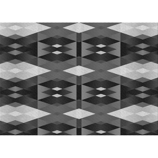 Ahgly Tapis Rectangulaire Lavable en Machine Intérieur Transitionnel Gris Canon, 2 Pieds x 4 Pieds