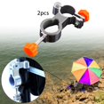 thumbnail image 2 of jinwen Support de Parasol pour Chaise 2x, Support de Montage pour Siège Extérieur, Orange, 2 of 9