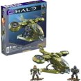 thumbnail image 1 of MEGA Halo UNSC Hornet Recon Aircraft Building Toy with 2 Micro Action Figures (291 pcs), 1 of 6