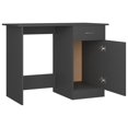 thumbnail image 3 of vidaXL Desk Grey 100x50x76 cm Engineered Wood, 3 of 5