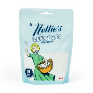 Nellie's Blanchisserie de soude, 15 Charges, 225g, Essaie-la taille !
