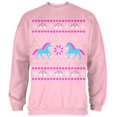 thumbnail image 1 of Unicorn Rainbow Ugly Christmas Sweater Mens Sweatshirt, 1 of 1