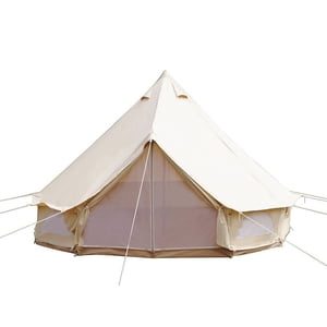 INTBUYING Outdoor Family Camping Tent Waterproof Tent Yurt Tent Hunting Glamping Camping Tent