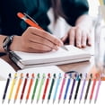 thumbnail image 3 of Maplenight Aluminum Ballpoint Pen with Touchscreen Tip - Metal Body, 1.5g Ink, 5pc Set for Business, Student Writing, and Screen Use Red, 3 of 4