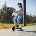 thumbnail image 2 of Razor E200S Seated Electric Scooter, Age 13+, 12 Mph, 40-Min Run, 154lb Max, White, 2 of 12
