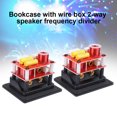 thumbnail image 1 of Audio 2PCS HIFI Audio Crossover Filters Tweeter Bass 2-Way Speaker Frequency Divider Supplies, 1 of 7