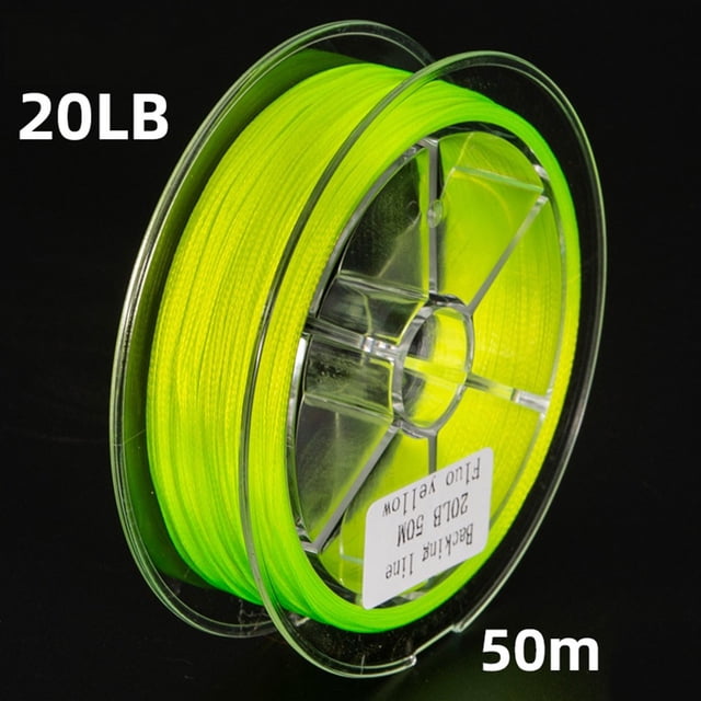 High Strength Braided Fly Line Backing for Freshwater Fishing 20lb 50m