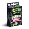 thumbnail image 1 of Crayola Bold & Bright Construction Paper Crayons, 24 Count, 1 of 3